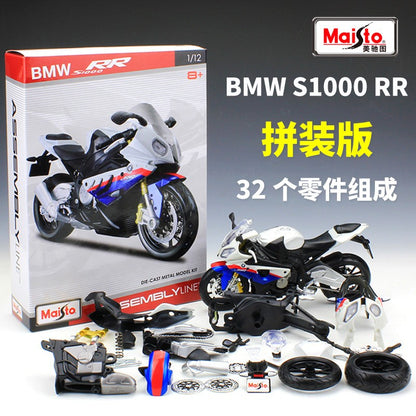 Maisto 1:12 BMW S1000RR HONDA CBR 600 RR 1000 RR KTM 690 Duke YAMAHA YZ450F Assemble DIY Motorcycle Bike Model Toy New In Box