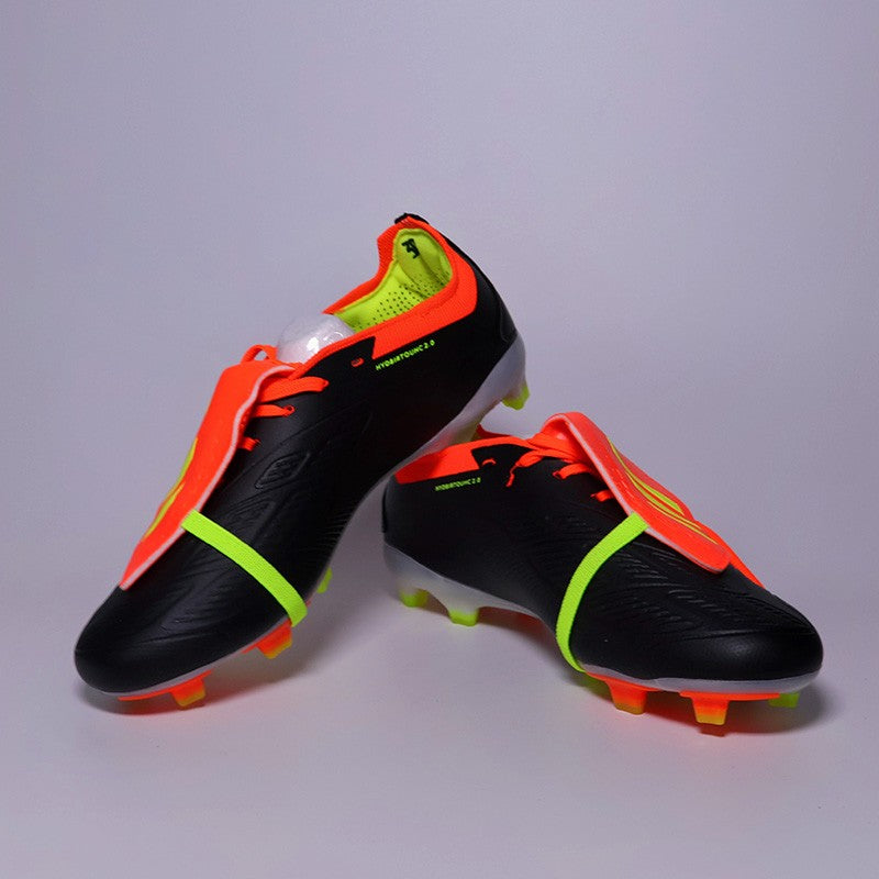 X-2502 Original Mens Football Boots for Kids Training Studded Fast Soccer Cleats Outdoor Non Slip Football Shoes for Man 35-45