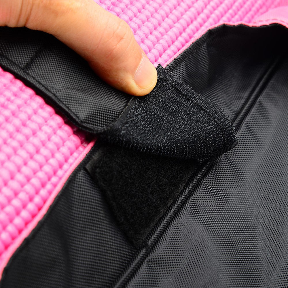 Yoga mat tote bag, large capacity fitness bag, travel bag, outdoor sports bag, storage bag, side water cup bag