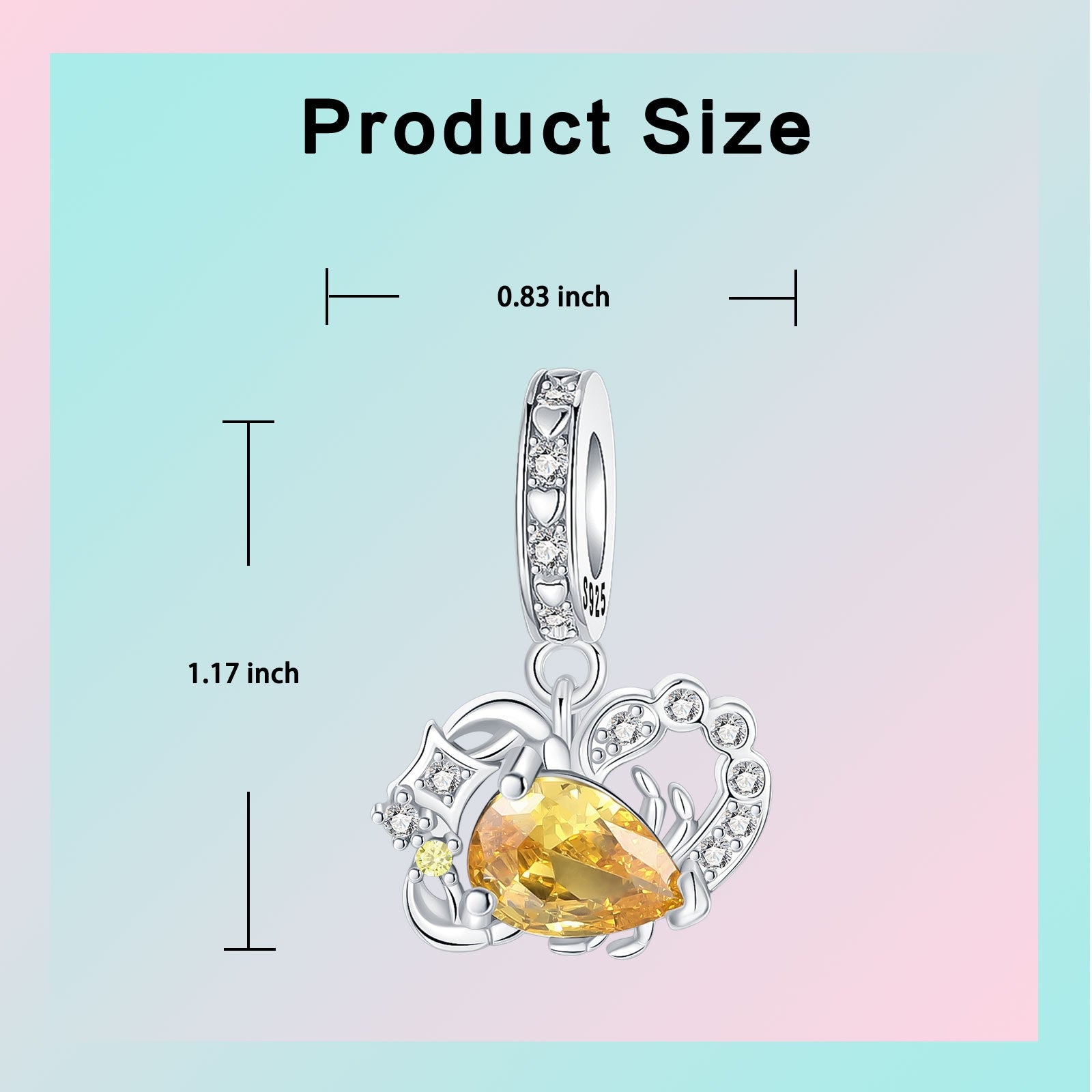 925 Sterling Silver Star Zodiac Signs 12 Constellation Pendant Fit Original Bracelet Making for Woman Jewelry Fashion Pendant