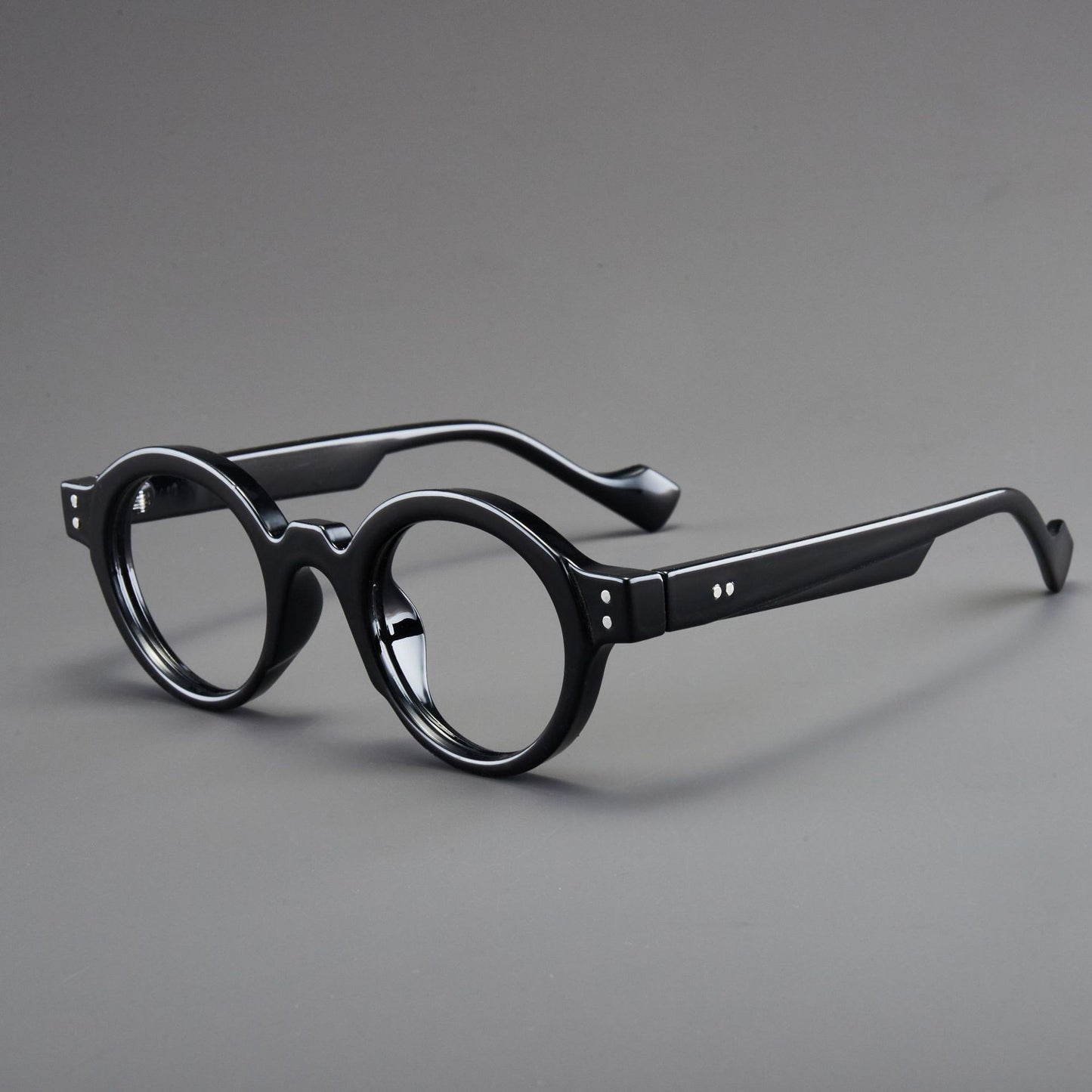 Retro Round Eyeglasses Suitable for Presbyopia Color-matching Trendy Small Frame HD Reading Glasses