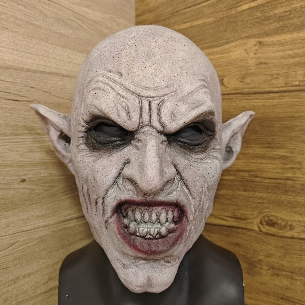 Vampire Full Head Cosplay Mask Latex Horror Costume Accessory Scary Demon Monster Prop Halloween Party Fancy Dress Enthusiasts