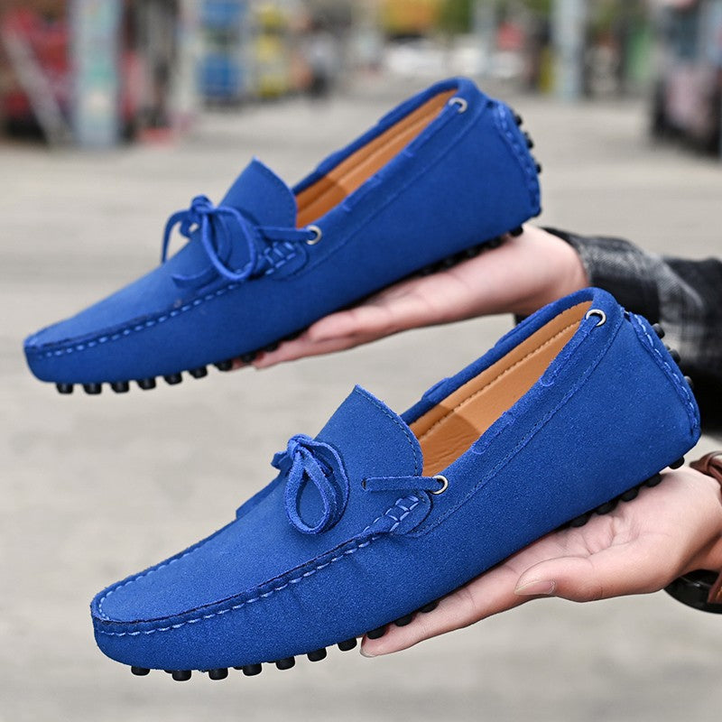 Fashion Men Shoes Genuine Leather Casual Summer Shoes Classic Mens Loafers Elegantes Slip On Flats Plus Size 49 Male Driving