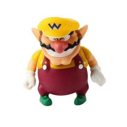 Coleção de Anime de Bonecos de PVC de Desenho Animado Yoshi King Bowser Peach Princess Presente para Adultos Presente para Menina Aniversário Decoração de Quarto