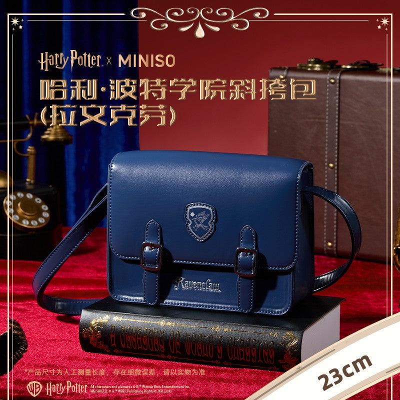 Miniso Bolsas de Cosméticos Harry Potter com Co-Branding Bolsas Transversais Periféricos de Anime Brinquedos de Adereços de Cosplay Infantis Presentes de Natal