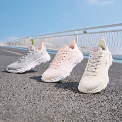 361 Degrees Women's Sneakers Retro Platform Sole Breathable Mesh All-Day Comfort Lightweight  Fitness Female Sneakers 682522230