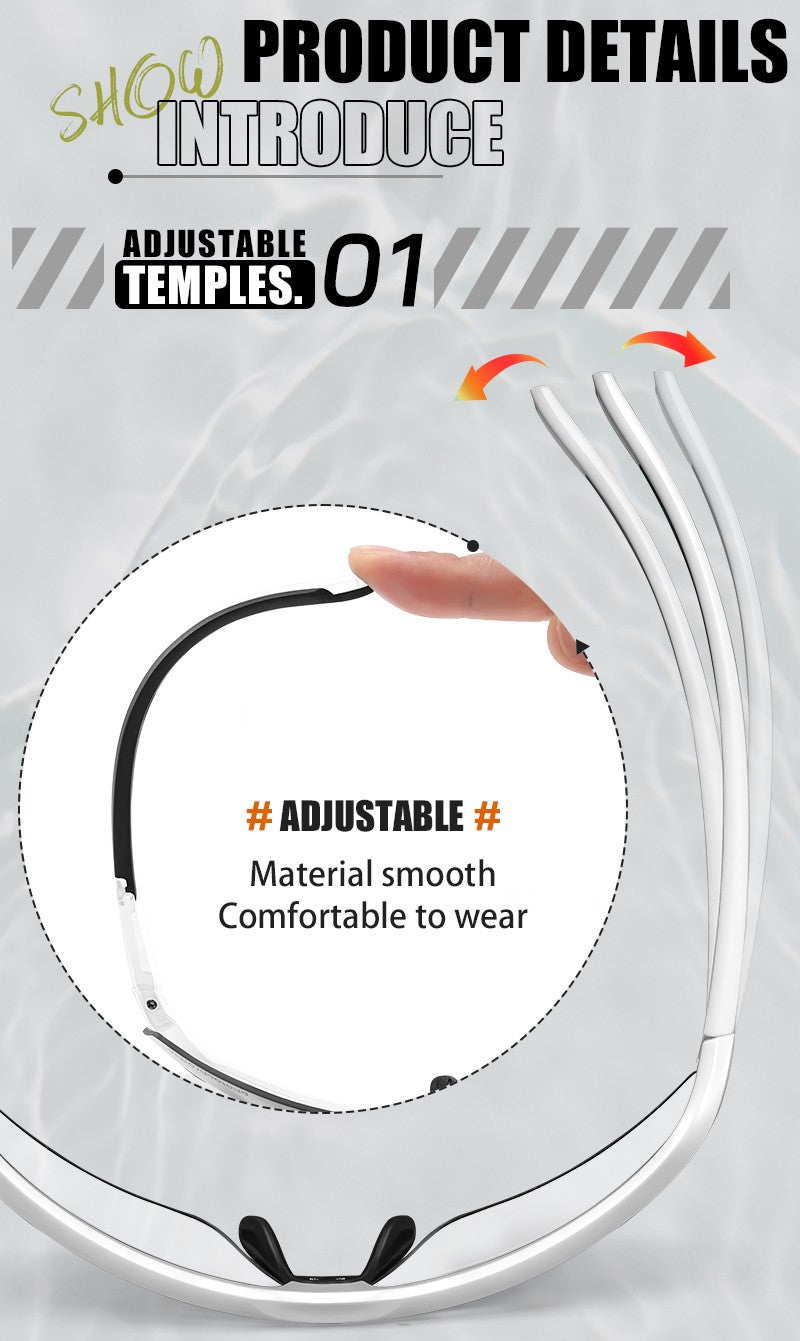 SCVCN Outdoor Photochromic Sunglasses Bicycle Cycling Glasses Women Sports UV400 Mtb Driving Bike Glasses Men Tactical Goggles