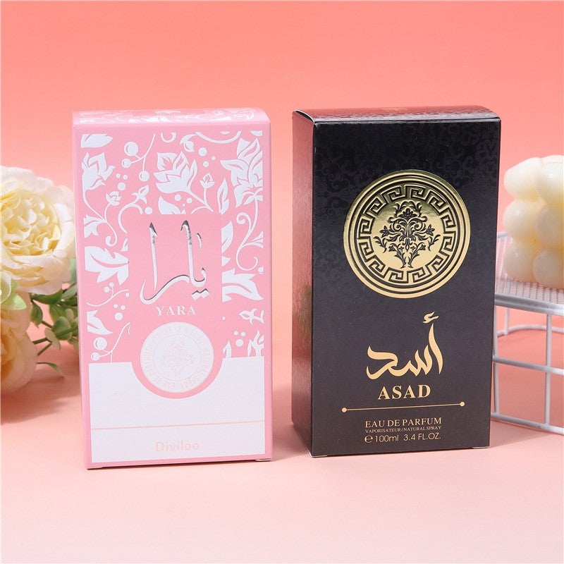Perfume 100ml Fragrância Árabe Dubai Arábia Oriente Médio Lattafa YARA Perfumes Árabes Masculino Feminino Duradouro