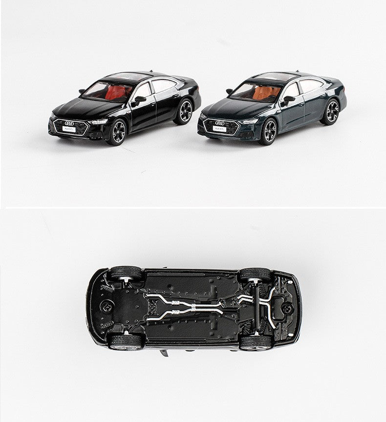 JKM 1:64 A7 2022 Alloy Car Diecasts & Toy Vehicles Car Model Miniature Scale Model Car For Children