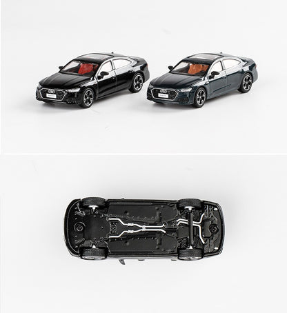 JKM 1:64 A7 2022 Alloy Car Diecasts & Toy Vehicles Car Model Miniature Scale Model Car For Children