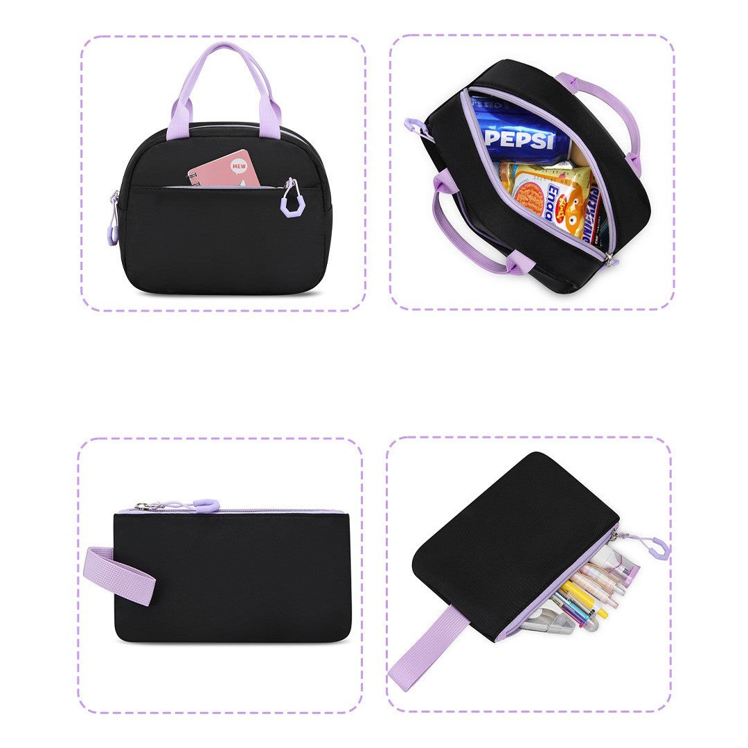 Love series elementary school backpack Lightweight large capacity and cute orthopedic school bags Middle school girls' backpacks