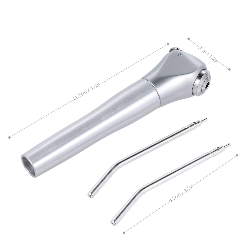 Materiais dentários Seringa de três vias para água e ar, pulverizador triplo de ar e água, peça de mão com seringa de 3 vias, peça de mão com seringa oral com 2 bicos