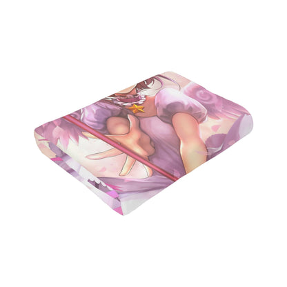 Anime Cardcaptor Sakura Cobertor de flanela, verão, portátil, super macio, mantas para casa, sofá, colcha fina de pelúcia