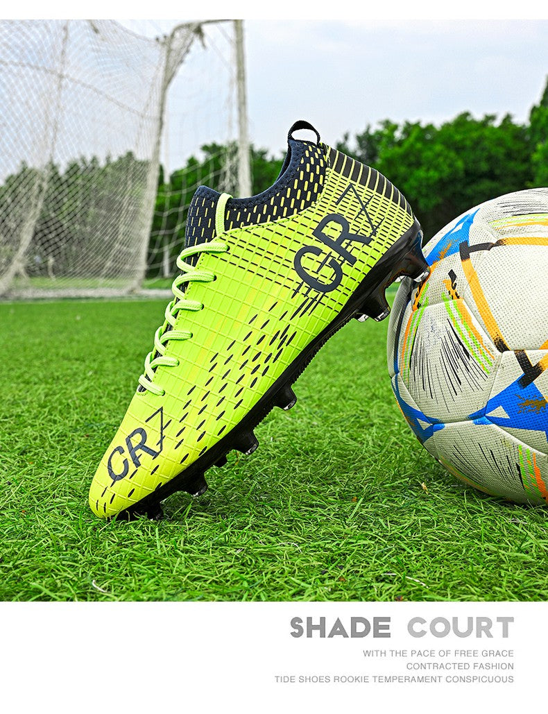 2025 New Men Soccer Shoes Unisex Drop Shipping Football Boots Breathable Sports Cleats Professional Outdoor Ultralight Non-slip