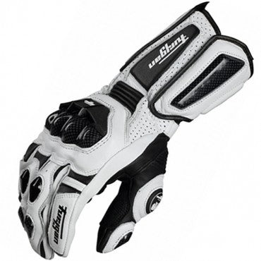 Luvas de Couro Genuíno para Motociclistas Masculinas Luvas de Motocross Corta-vento para Pilotagem ao Ar Livre Equipamento de Proteção para Motociclismo com Tela Sensível ao Toque