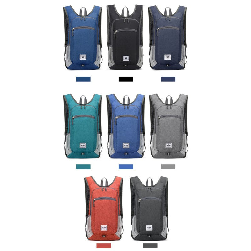 Mochila Dobrável para Acampamento Caminhada Ultraleve Dobrável Bolsa de Viagem Dia a Dia Mochila Esportiva para Montanhismo ao Ar Livre para Homens Mulheres
