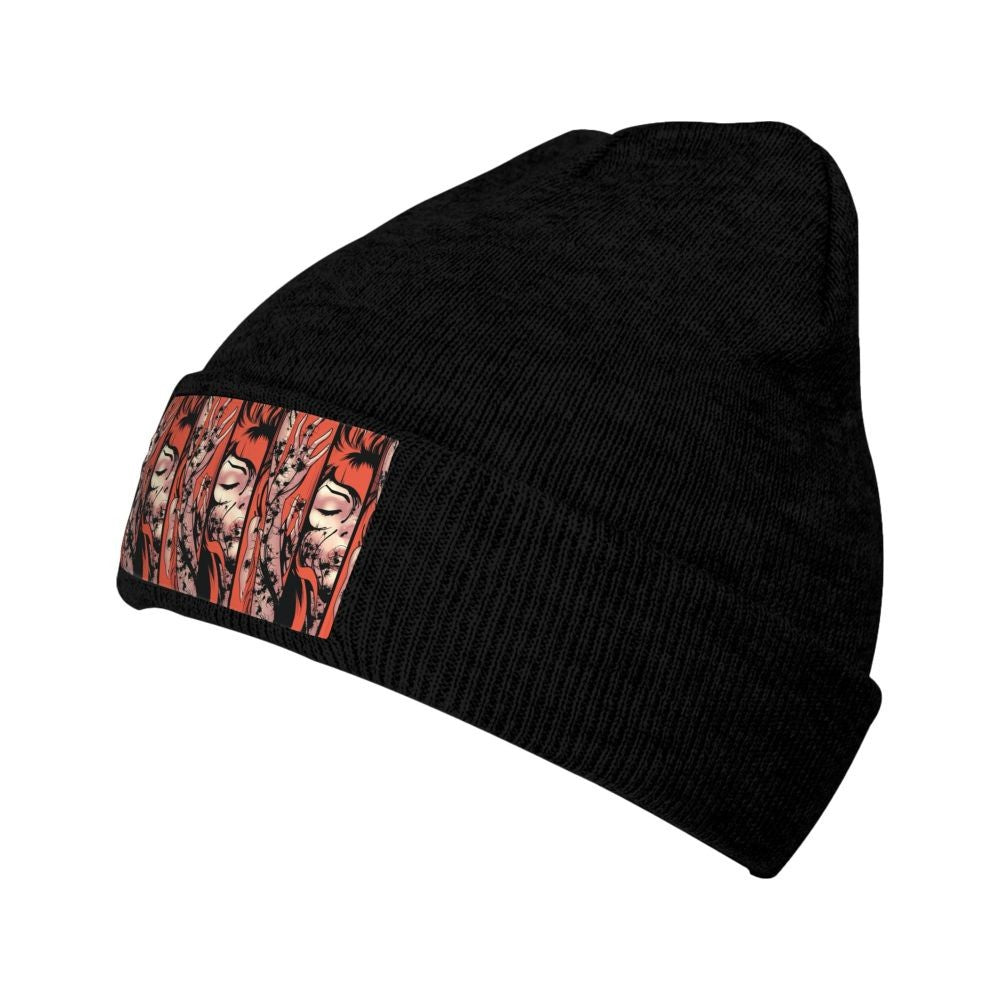 Custom Black Widow Beanie Cap Unisex Winter Warm Bonnet Femme Knitting Hats Cool Outdoor Ski Skullies Beanies Hats For Men Women
