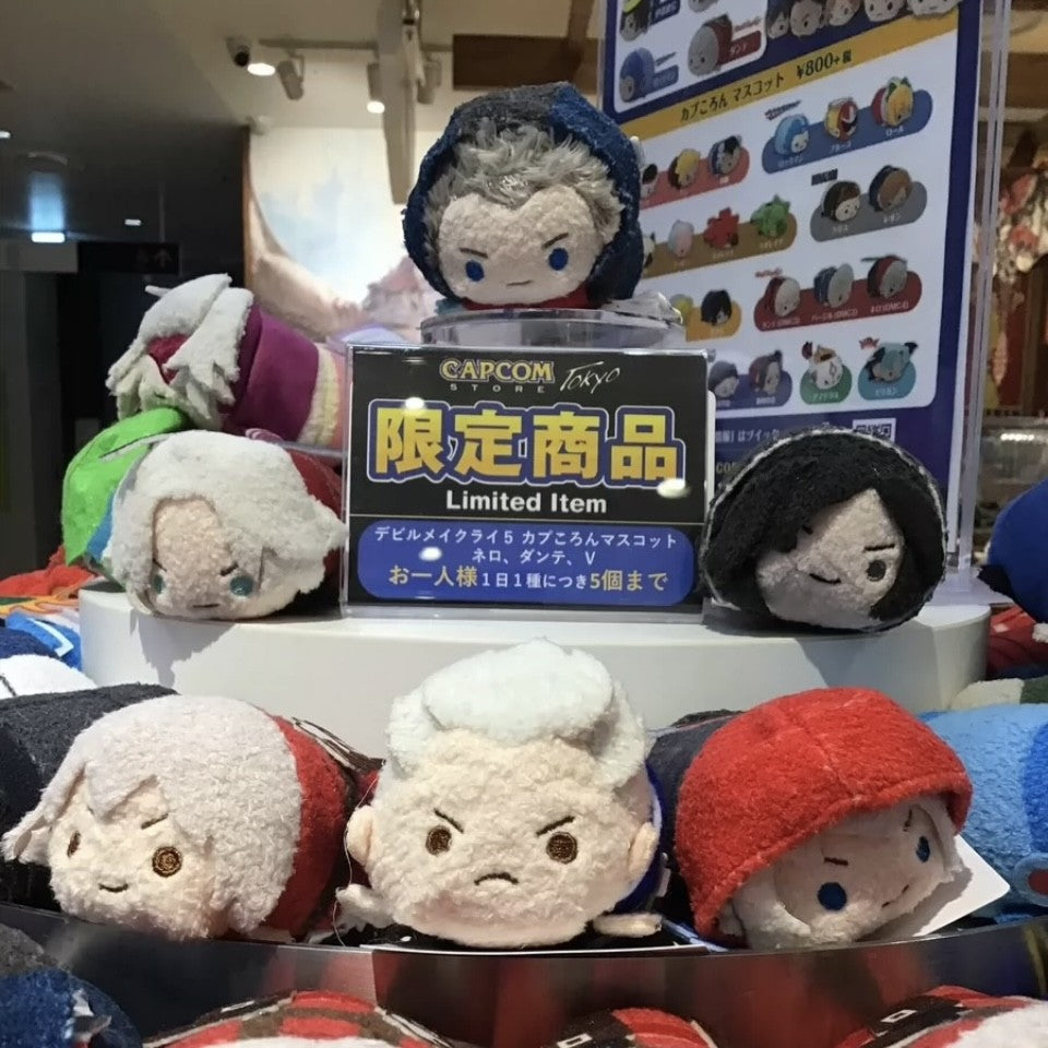?Novo?Em estoque CAPCOM Devil May Cry 3 4 5 Trish Lady Dante Vergil V Nelo Papa Pelúcia Anime Boneco de Algodão Brinquedos Presentes