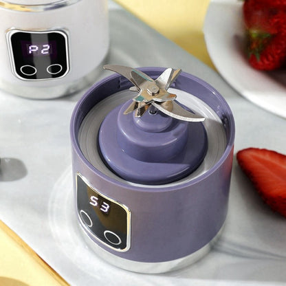 2025 Novo Carregamento Doméstico MINI Triturador de Gelo Elétrico Potente Motor 450ML Grande Capacidade Copo de Suco com Display Digital