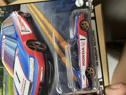 Genuine Hot Wheels Premium Cars Boulevard 96 HONDA ACCORD 1:64 Modelo de Carro Diecast Veículo de Liga Brinquedos Colecionáveis Presente para Meninos