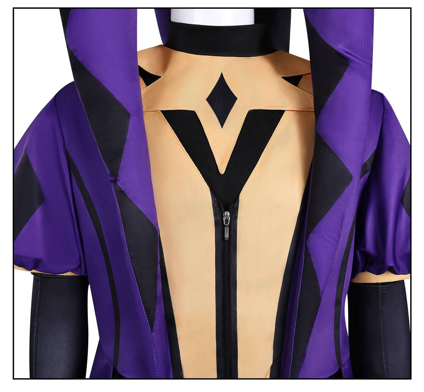 The Freak Circus Pierrot Jester Harlequin Cosplay Costume for Game Adult Clown Joker with Mask Halloween Carnival Outfits