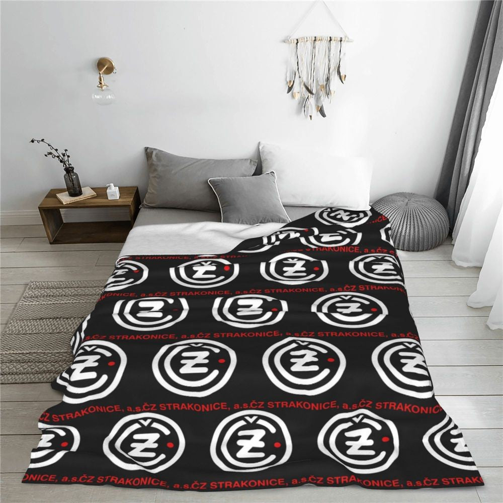 Ceska Zbrojovka CZ Blankets Flannel Sofa Throw Blanket Multi-function for Couch Bedding Outdoor Throws Bedspread Quilt