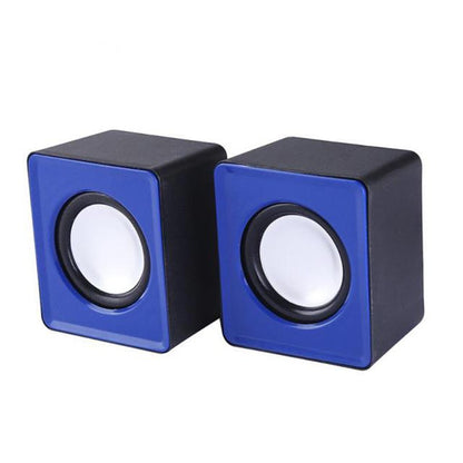 Caixa De Som PC Para Computador Portátil Laptop Notebook Desktop Mini Caixa De Som Música Bocina Coluna Acústica Sistema de Áudio