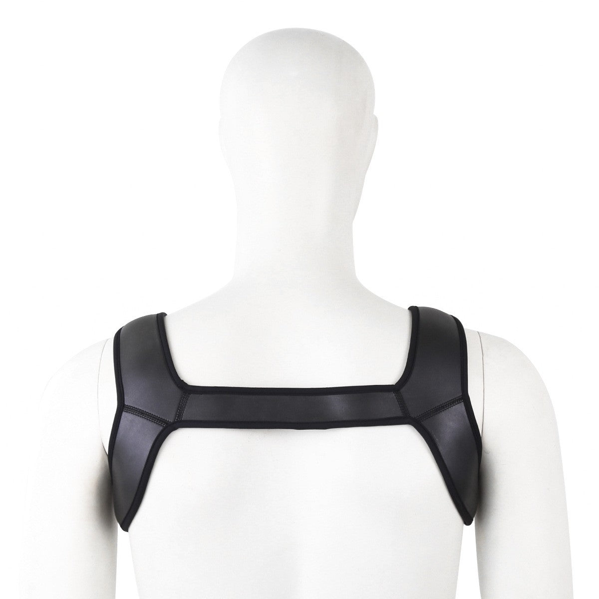 Sexy Men Chest Harness Neoprene Double Shoulder Straps for Carnival Party Caostume Accessories Strap Punk Men Chest Harness Belt