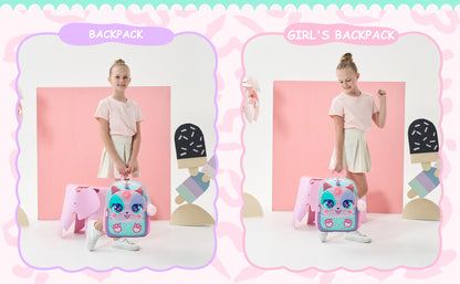 13‘’ Backpack for Girls Kindergarten Bag Sequins Kindergarten Primary School Backpack Girl School Bag