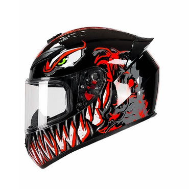 Motorcycle For Venom Helmet Unisex DOT Helmet cruise retro Motocross Full Face Helmet riding Helmet Casco Capacete
