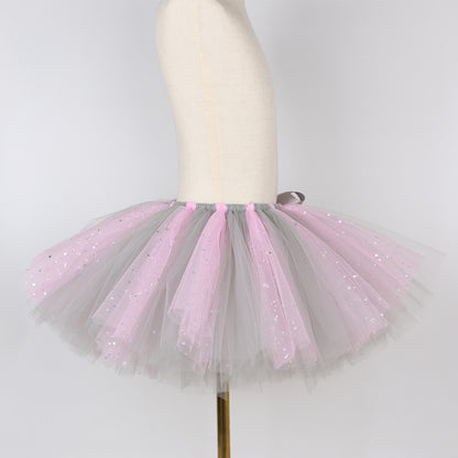 Elephant Tutu Skirt for Baby Girls Carnival Party Animal Dress Up Outfit Halloween Elephant Costume for  Fluffy Tulle Skirts