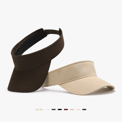 New Summer Sun Hats Men Women Cotton Outdoor Visor UV Protection Top Empty Sport Tennis Golf Running Sunscreen Baseball Cap