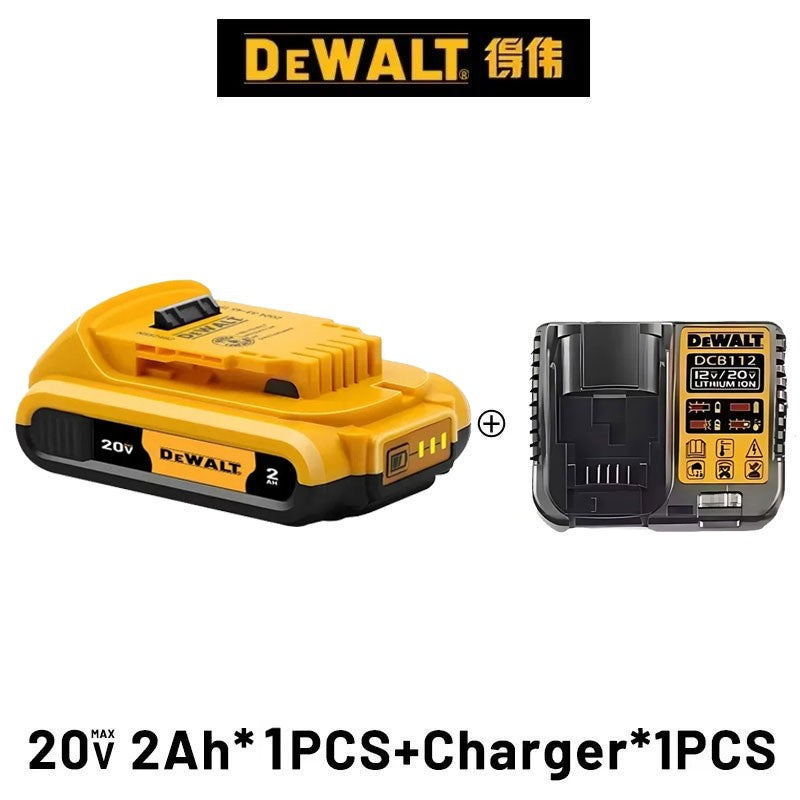 DEWALT Bateria 20V 6AH recarregável de íon de lítio carregador DCB118 Parafusadeira Furadeira Elétrica sem escovas DCD805 ferramenta elétrica