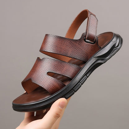 Soft Sole Outdoor Sport Slide Sandals Luxury Brand Male Slippers Men's Summer Comfortable Beach Sandals Non-Slip Walking Shoes