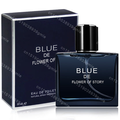 Men's Perfume Lasting Fragrance Ocean Fragrance Gulong Water Charm Sports Perfume Story of Flowers Spray Flirting Pheromone