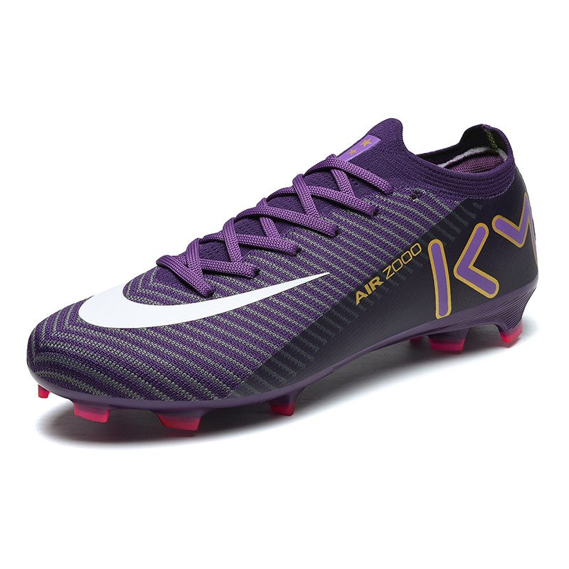 New Men Women Football Field Boots Studded Comfortable Unisex Soccer Shoes Cleats Ultralight Professional Sneakers Comfortable