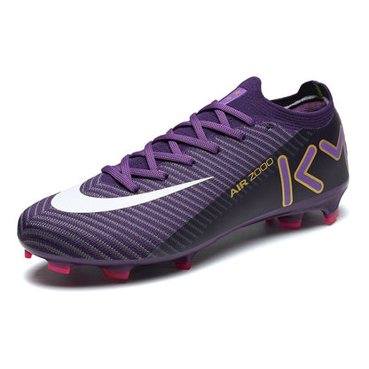 New Men Women Football Field Boots Studded Comfortable Unisex Soccer Shoes Cleats Ultralight Professional Sneakers Comfortable