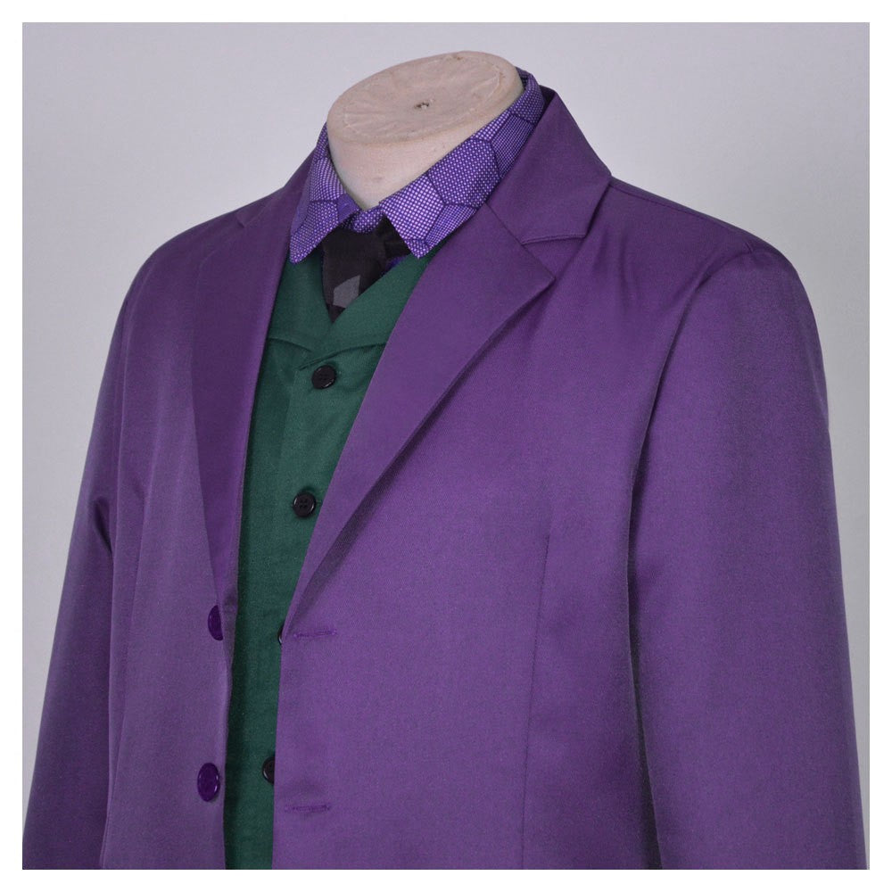 Men Clown Cosplay Costume Clown full set Coat Shirt Vest wig Tie Suit Outfits for Male Halloween Costumes