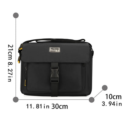 Men's Fashion Crossbody Bag, Adjustable Straps, Business & Casual Two-in-One, Essential for Commuting and Daily Work, Everyday C
