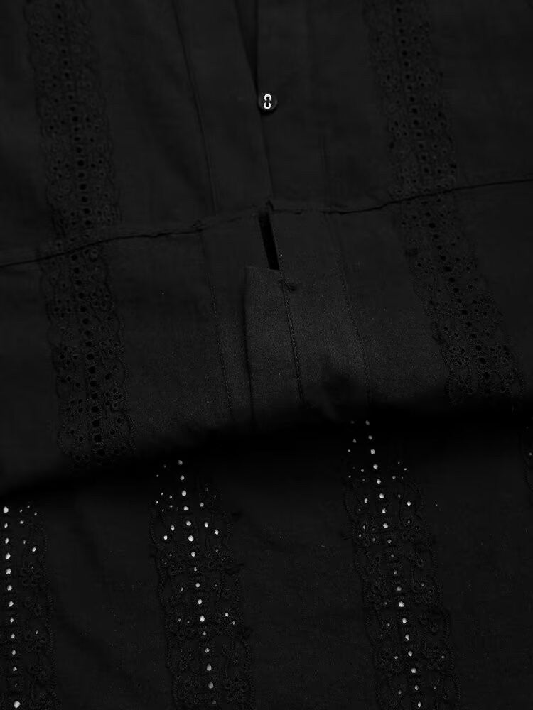 Embroidery Blouses For Lady Y2K Tops Harajuku Fashion Vintage Blouse Elegant Women's Luxury Blouses Long Sleeve Shirt