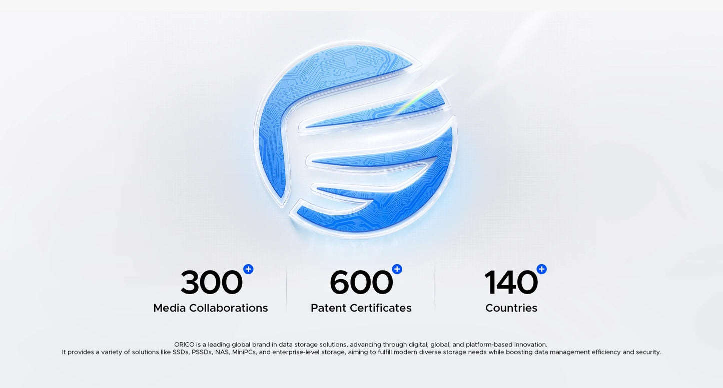 ORICO 1TB Portable SSD Up to 2000MB/s External Solid State Drive, USB 3.2 Gen 2x2 20Gbps for MacBook, iPad iPhone 15, PSSD - A20