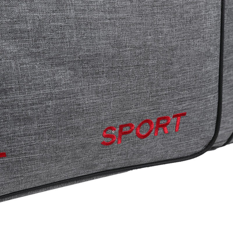 Large Capacity Folding Duffle Bag Travel Clothes Storage Bags Zipper Oxford Weekend Bag Thin Portable Moving Luggage Hand Bag