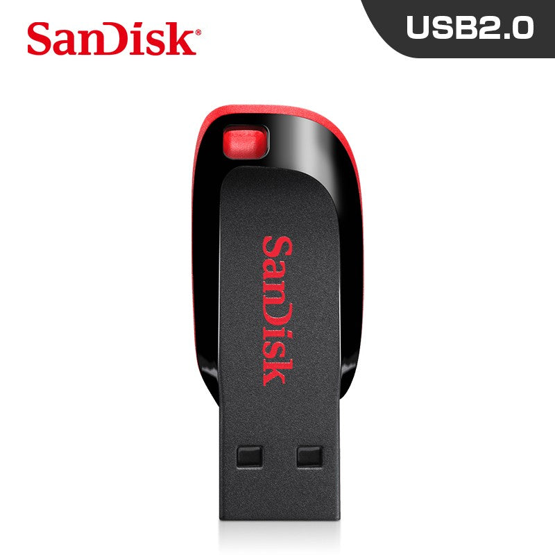 SanDisk CZ50 USB 2.0 Flash Drive 128GB 64GB 32GB U Disk 16GB USB2.0 Mini Pen Drive Memórias USB Flash USB Stick para computador