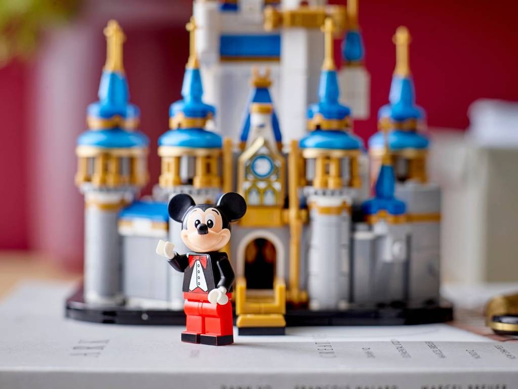 LEGO Castelo Mini Disney 50 Anos de Aniversário para Crianças a partir de 12 anos Presente de Aniversário Natal 40478 567 peças