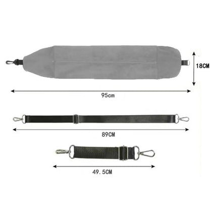 Neck Pillow Travel Pillow Sleeping Pillows Bag with Fillable Cover U Shaped Velvet Pillowcase Storage for Airplane cylinder