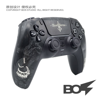 For PS5 Controller Shell, Old Hunter Custom Faceplate Cover with Touchpad for DualSense, Replacement for BDM-010 To050