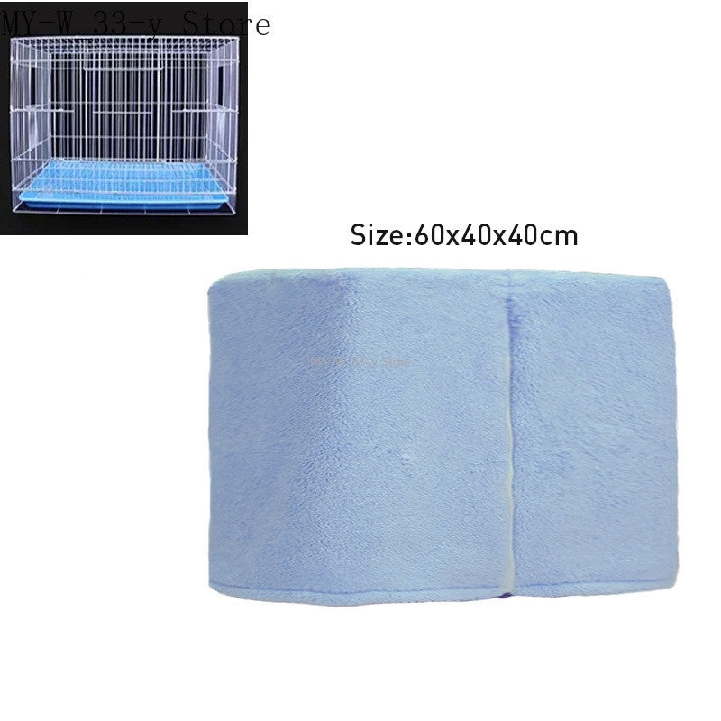 Capa Para Gaiola De Pássaros De Inverno Quente Respirável À Prova De Respingo Grande Capa Para Gaiola De Pássaros Sombra Protetora Para Gaiola De Papagaio Produtos Para Pássaros