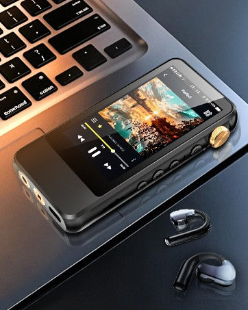 Hifi Walker H2 DAP HIFI Player, Dois Bluetooth 5.2, DAC FLAC DSD Sem Perdas, Expansível até 512GB, Reprodutor de Música Hi-Res com Tela de 2"