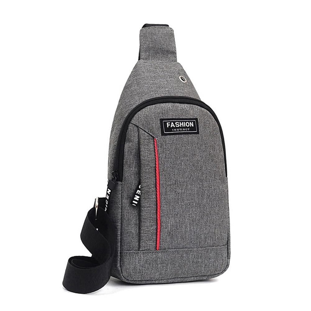 Men Small Casual Multifunctional Shoulder Bag Crossbody Bag On Shoulder Portable Travel Sling Bag Pack Messenger Pack Chest Bag