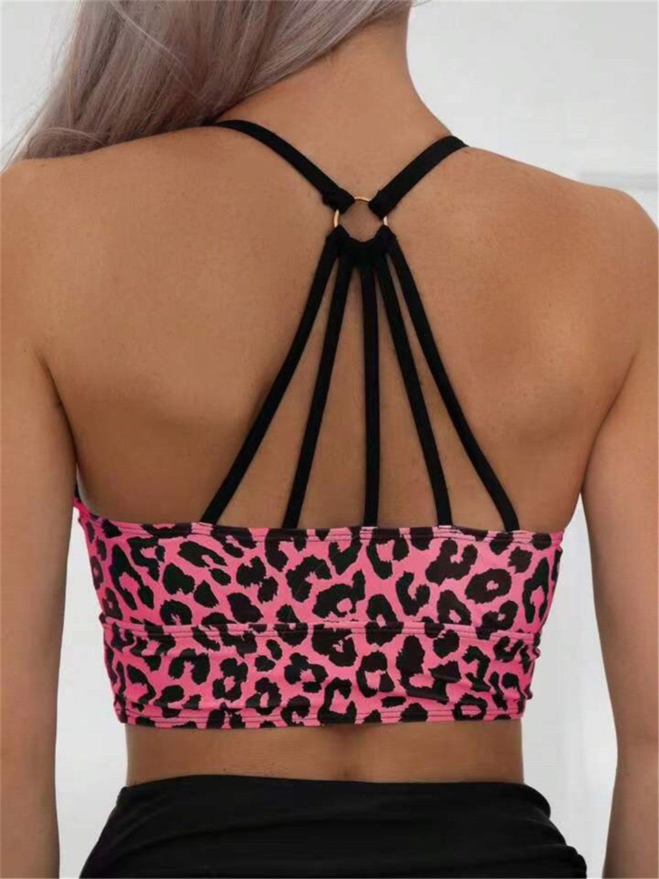 Leopard Swimwear Women High Waist Swimsuit 2025 Sexy Back Hollow Out Swimsuit Beach Wear Female Bathers Bathing Swimming Summer